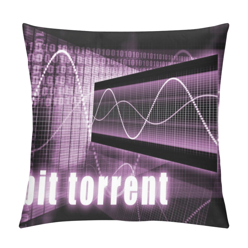 Personality  Bit Torrent Pillow Covers