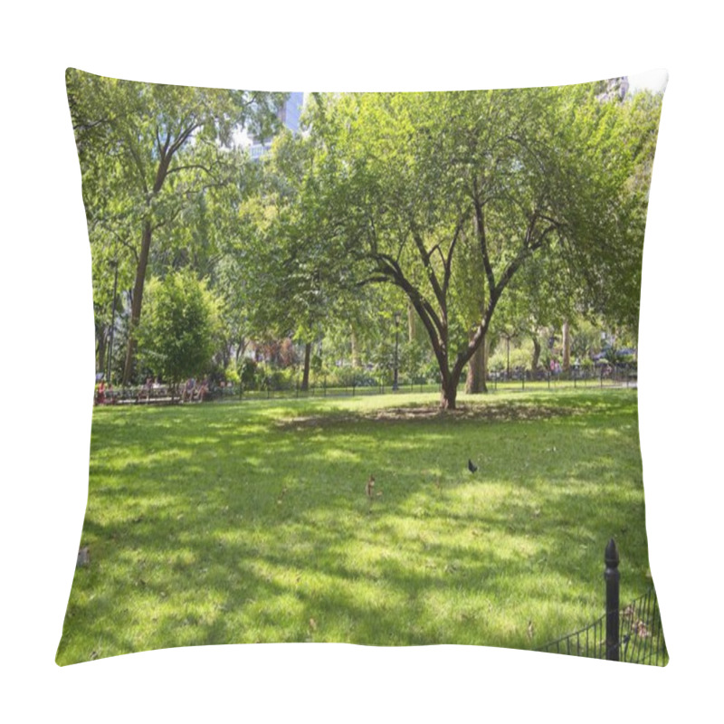 Personality  Madison Square Park In New York City Is A Public Park Located At 23rd Street And Broadway, Beautifully Maintained By An Active Neighborhood Support Group And A Popular Relaxation Area With Restaurants Nearby. Pillow Covers