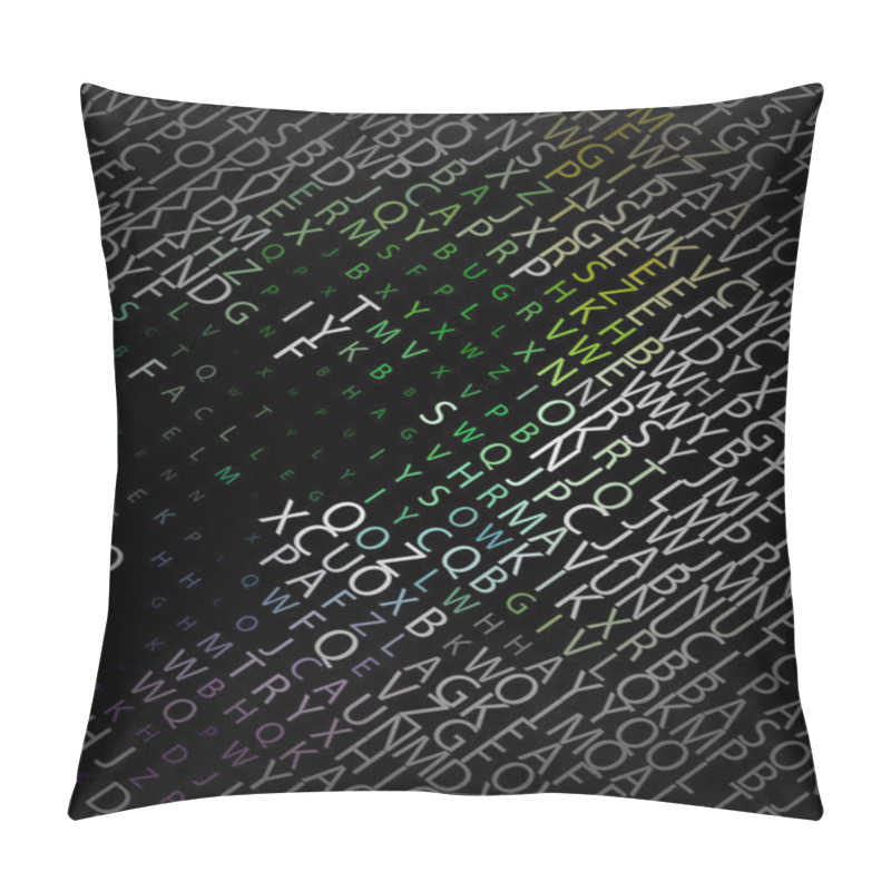 Personality  Digital Program Code Pillow Covers