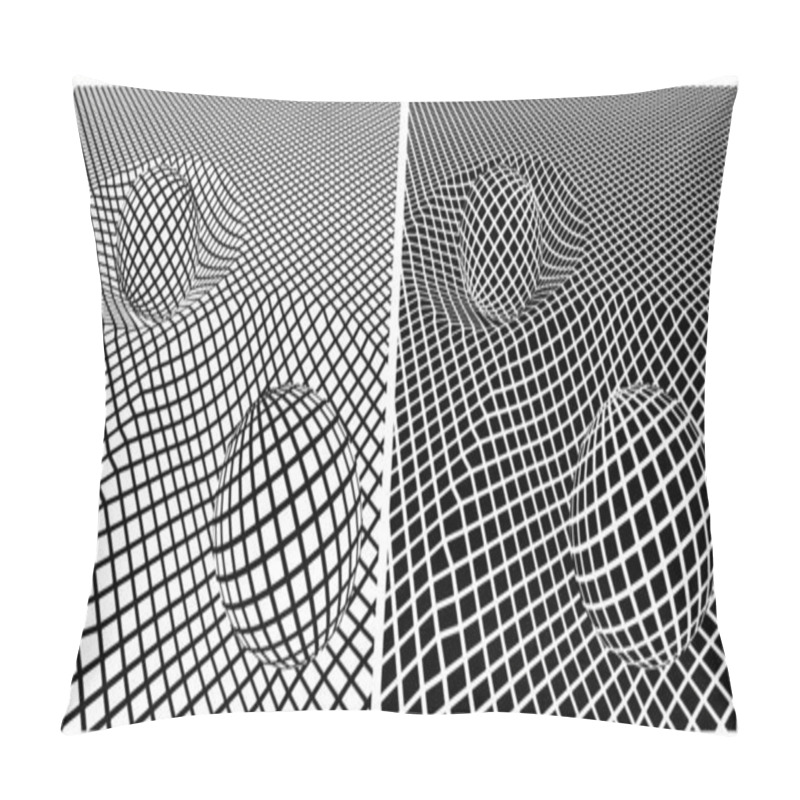 Personality  Massive Spheres And Curved Space Pillow Covers