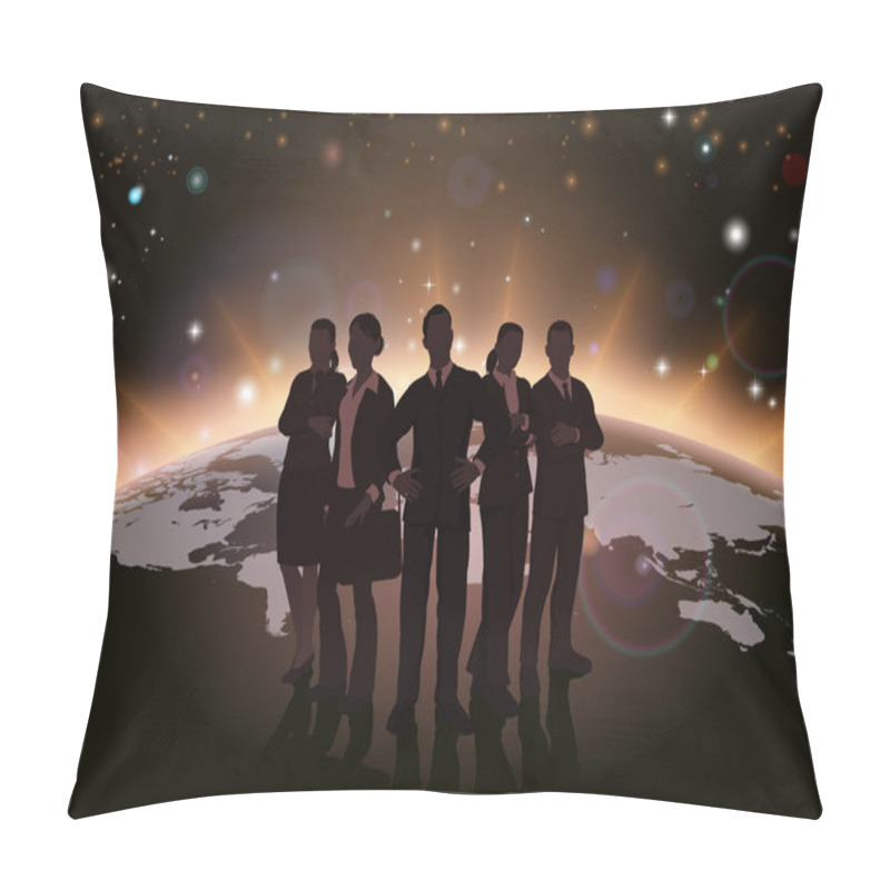 Personality  Global Team Concept Pillow Covers