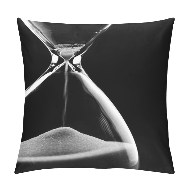 Personality  Sand Running In Hourglass Pillow Covers