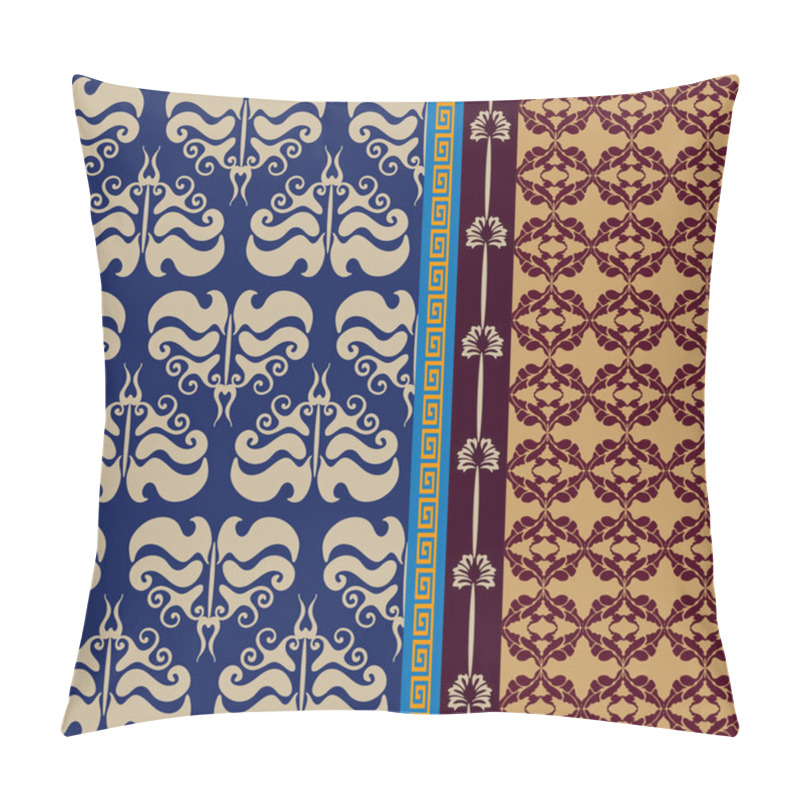 Personality  Damask Seamless Pattern. Pillow Covers