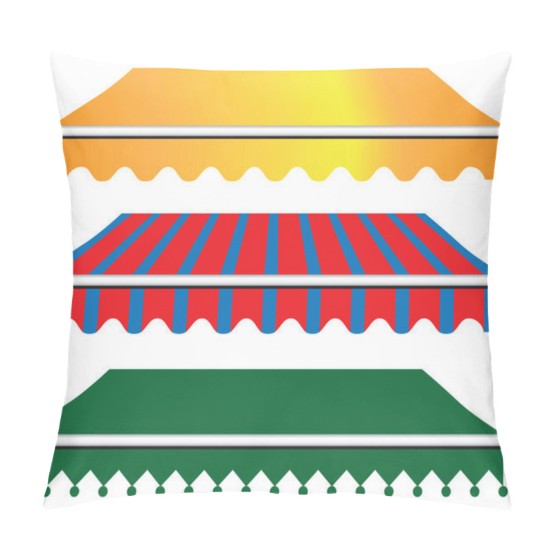 Personality  Sun Shade Awning Pillow Covers