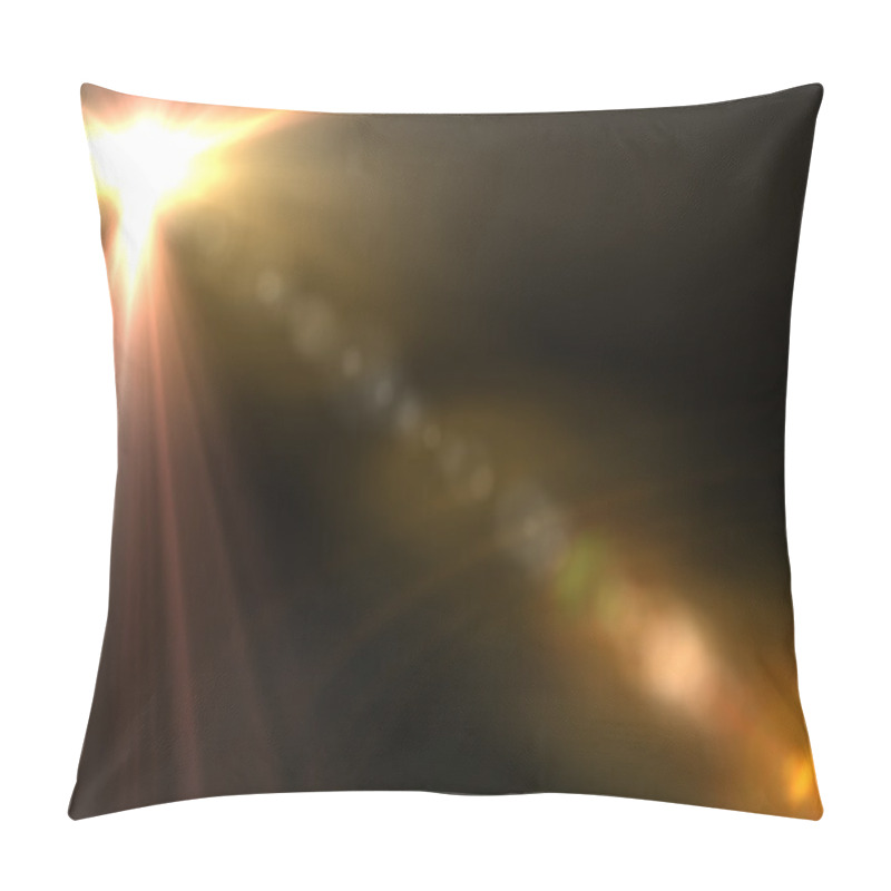 Personality  Lens Flare Abstract Background Pillow Covers