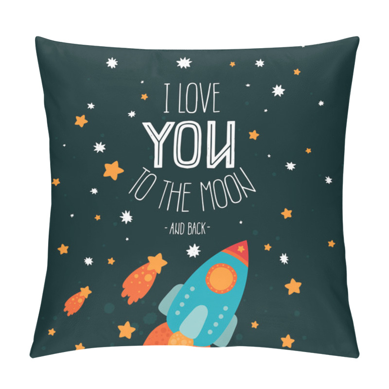 Personality  Vector Space Card Pillow Covers