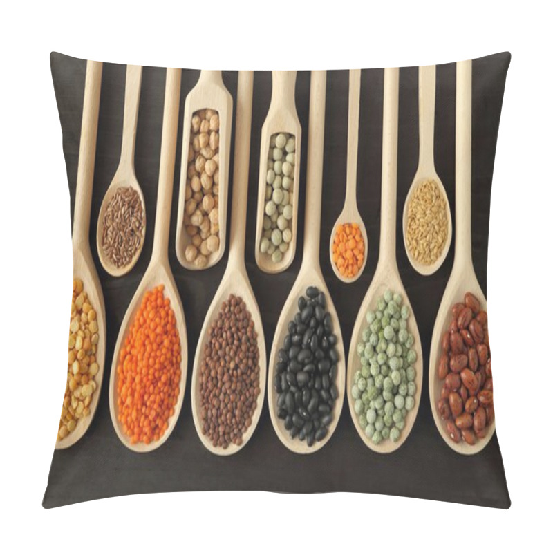 Personality  Lentils, Peas And Beans. Pillow Covers