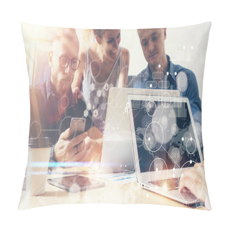 Personality  Business Marketing Team Pillow Covers