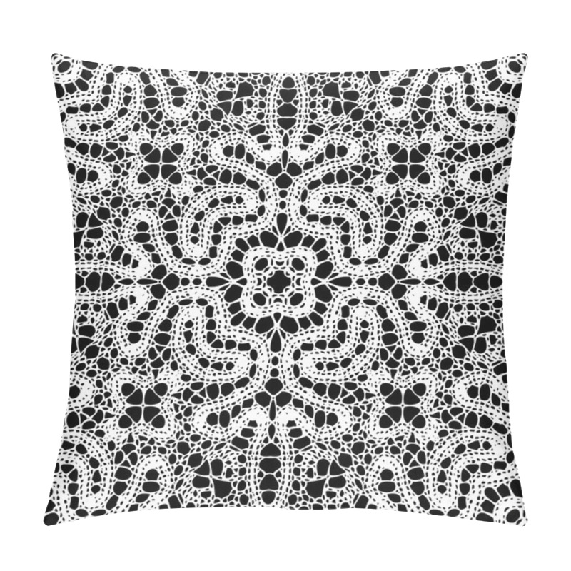 Personality  Lace Abstract Ornament Pattern Pillow Covers