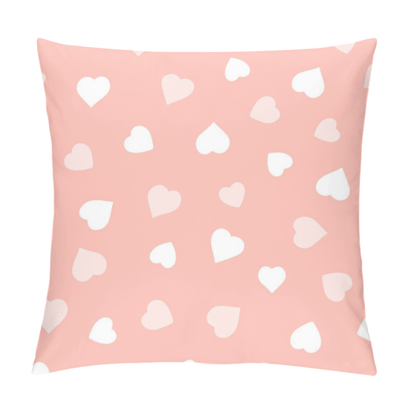 Personality  Cute Heart Shapes Seamless Pattern.  Pillow Covers