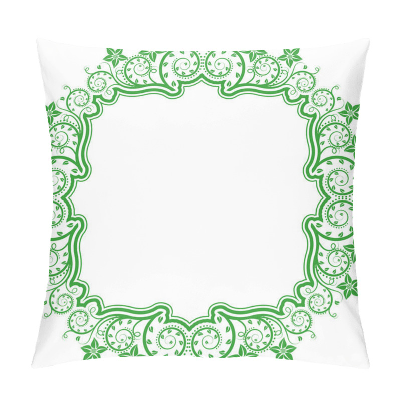 Personality  Floral Frame Pillow Covers