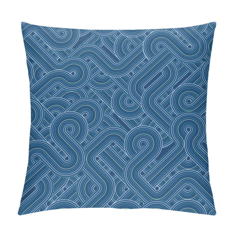 Personality  Twisted Lines Pattern Pillow Covers