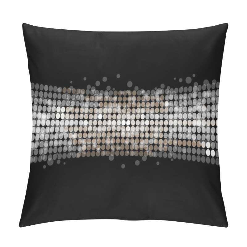 Personality  Abstract Disco Light Stars Vector Background Pillow Covers