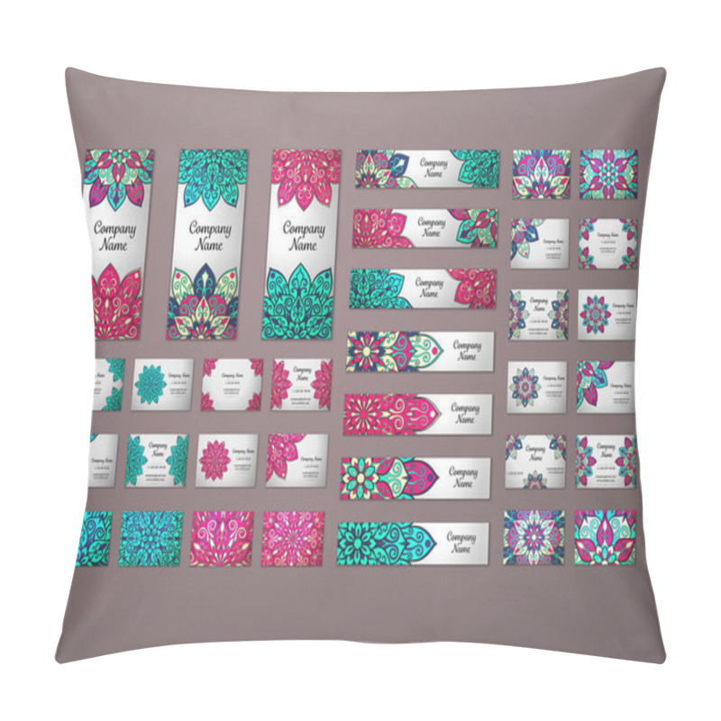 Personality  Big Templates Set Pillow Covers