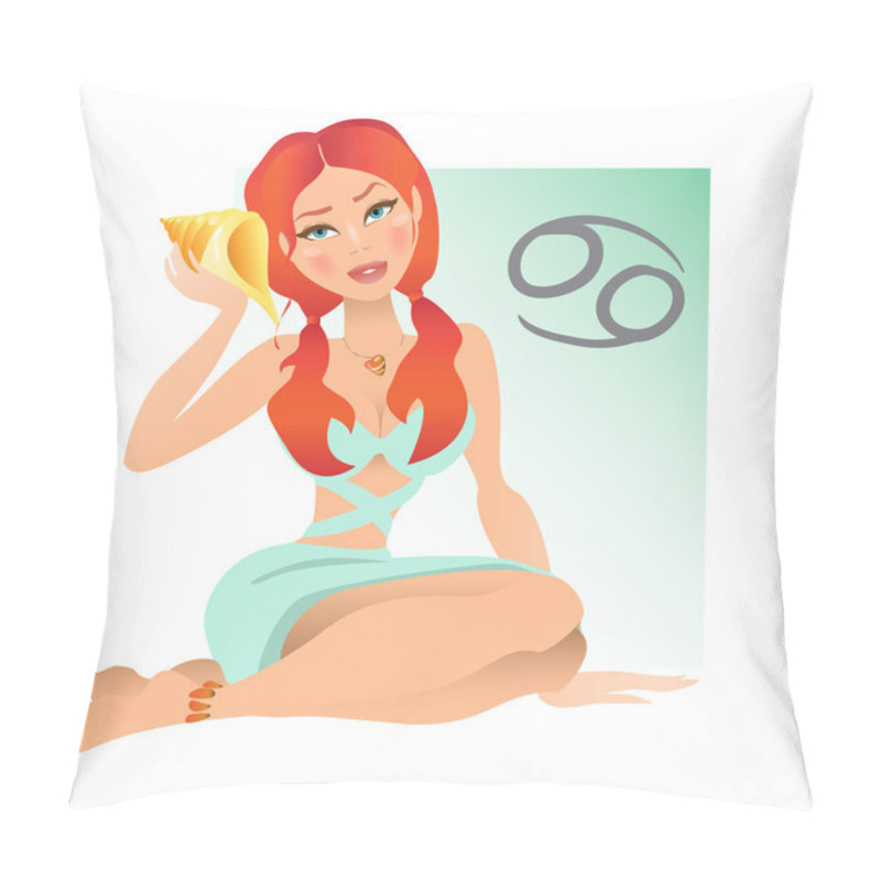 Personality  Zodiac Signs - Cancer Pillow Covers