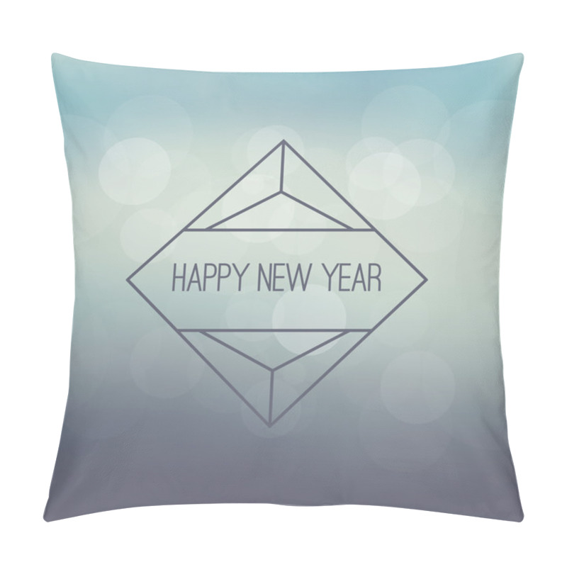 Personality  Abstract Blurred Vector Background With Sparkle Stars Pillow Covers