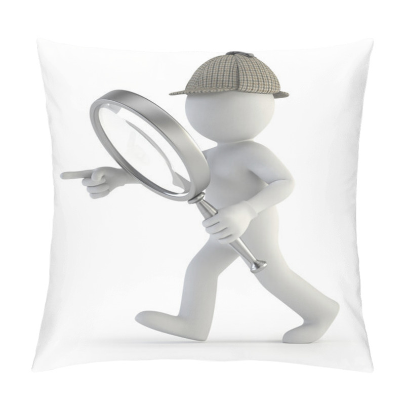 Personality  3d Small - Detective Pillow Covers