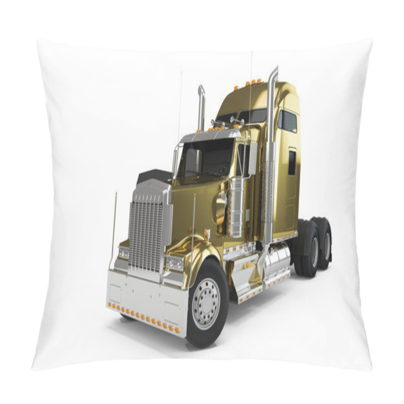 Personality  Golden American Truck Pillow Covers