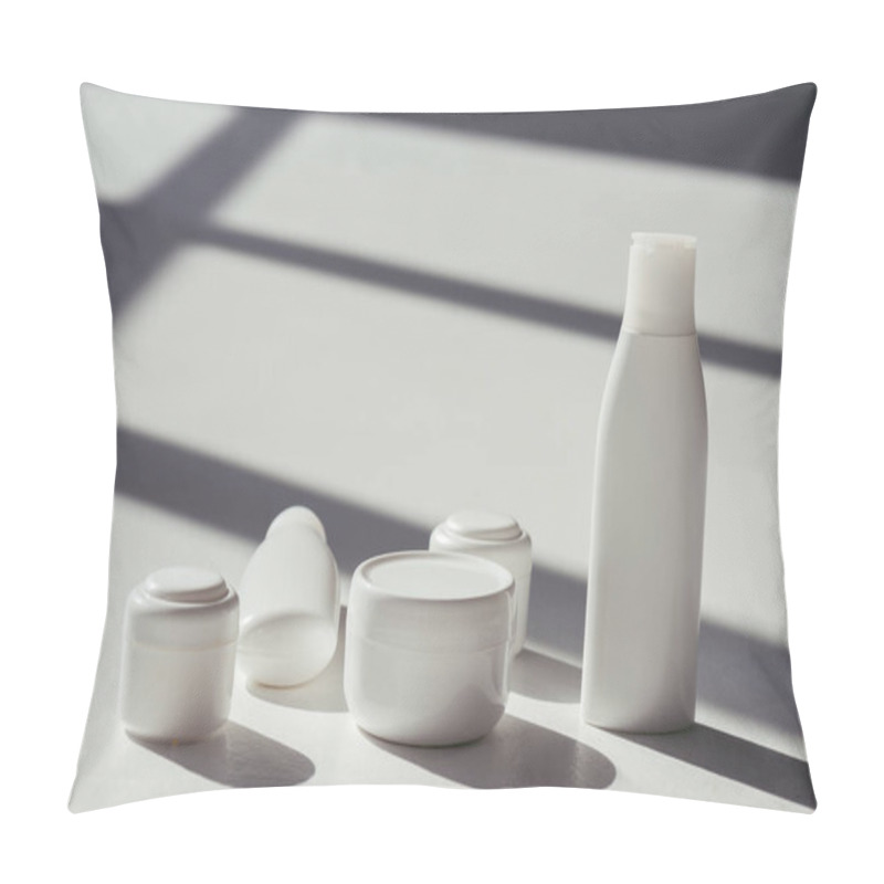 Personality  White Plastic Containers Pillow Covers