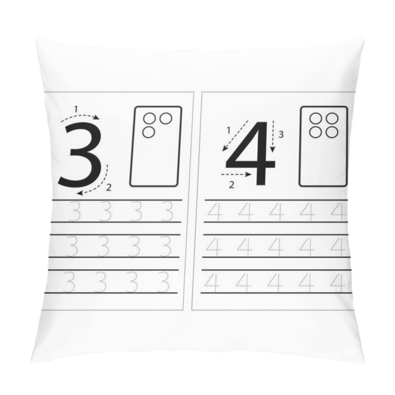 Personality  How To Write Number. Practice Writing Numbers . Writing Numbers Worksheet. Pillow Covers