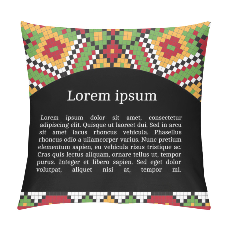 Personality  Ukrainian National Pattern Pillow Covers