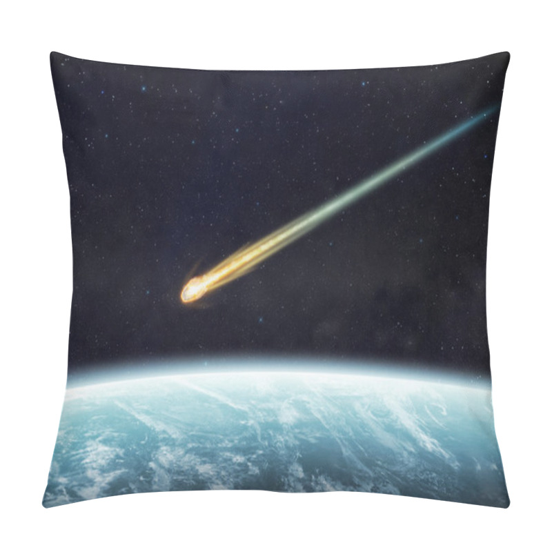 Personality  Meteorite Impact On A Planet In Space Pillow Covers