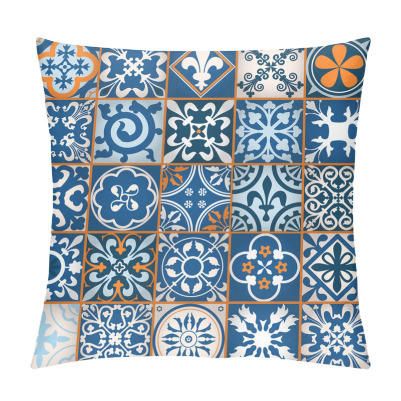 Personality  Moroccan Tiles Pillow Covers