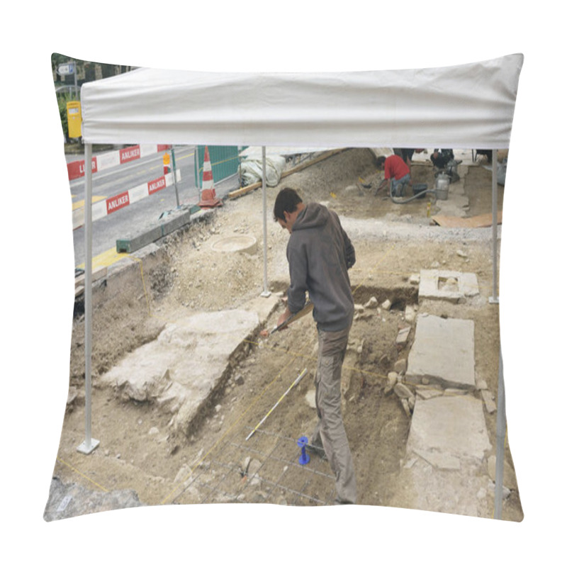 Personality  Archeology Excavation In Lucerne Pillow Covers