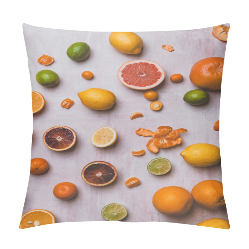 Personality  Grapefruits And Lemons Pillow Covers