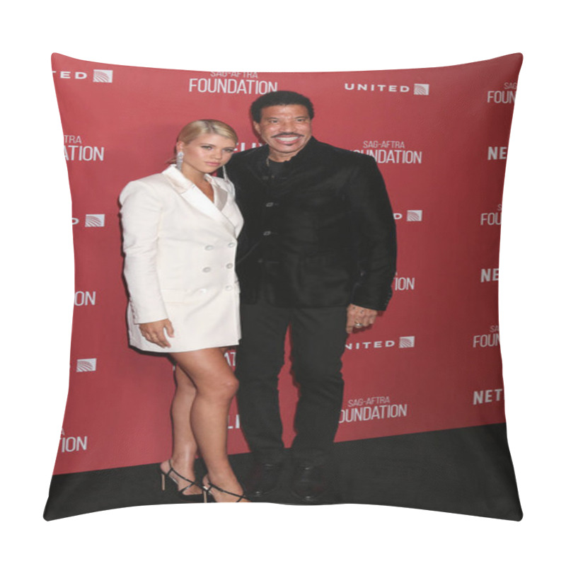 Personality  Singer Lionel Richie And Model Sofia Richie Pillow Covers