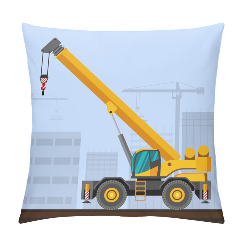 Personality  Rough Terrain Crane Pillow Covers