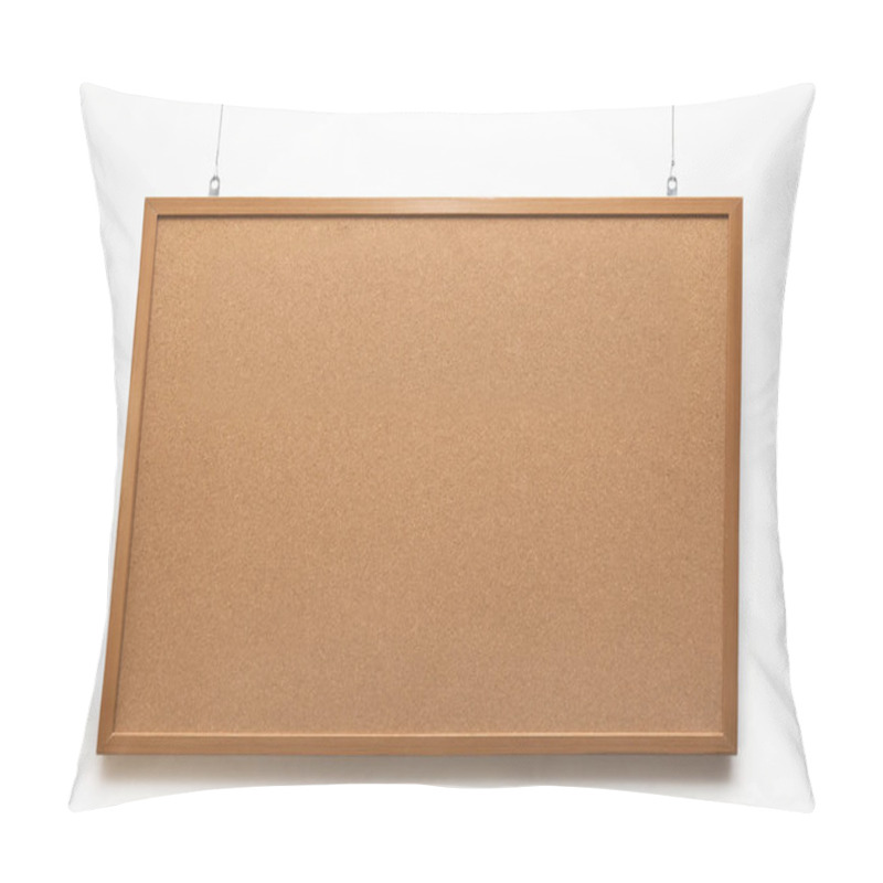 Personality  Cork-board On White Background Pillow Covers