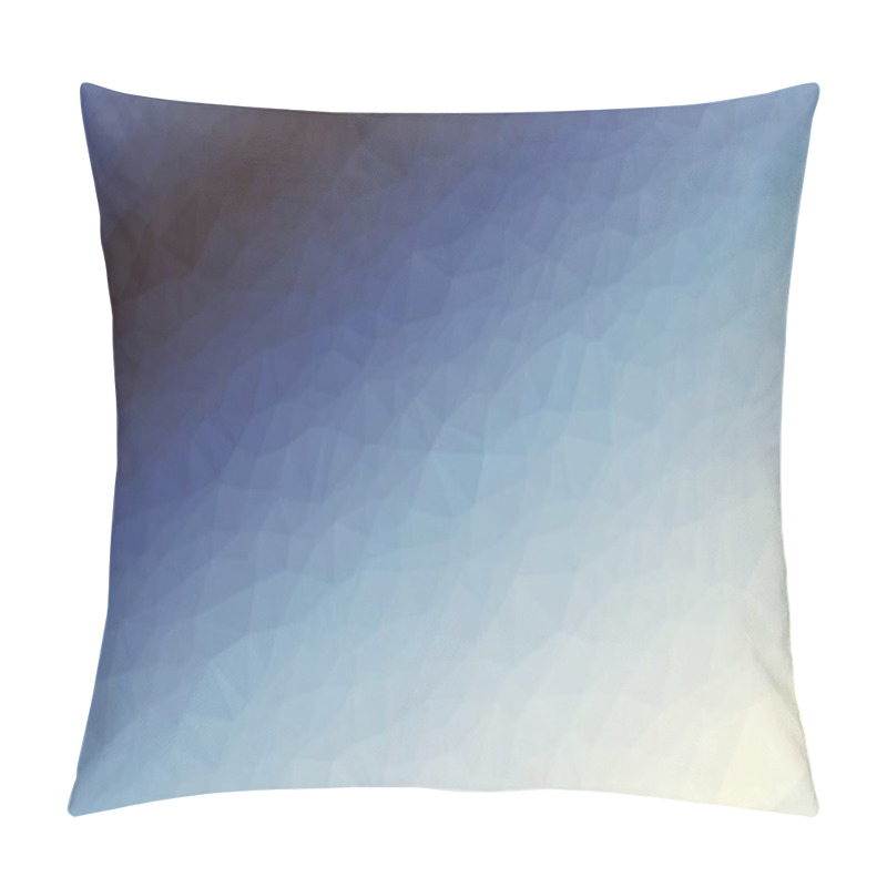 Personality  Abstract Geometric Background With Poly Pattern Pillow Covers