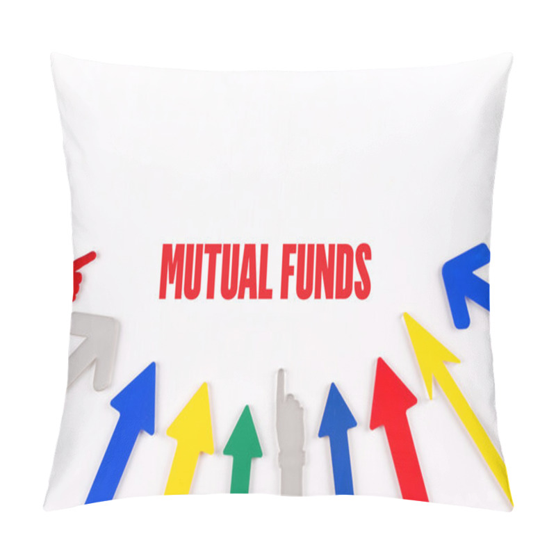 Personality  Colourful Arrows Showing To Center Pillow Covers