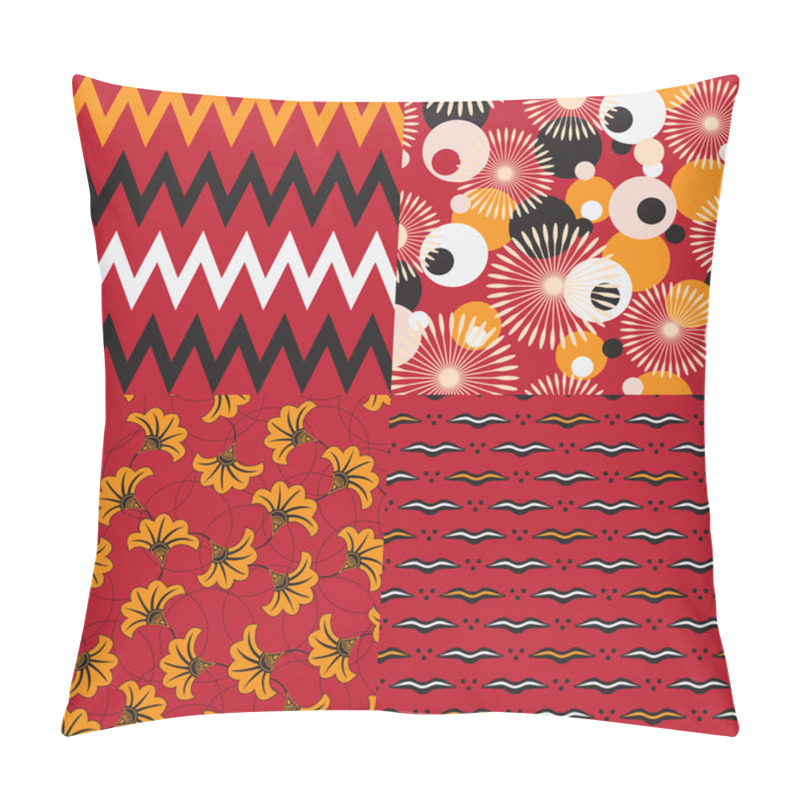 Personality  African Motifs Pillow Covers