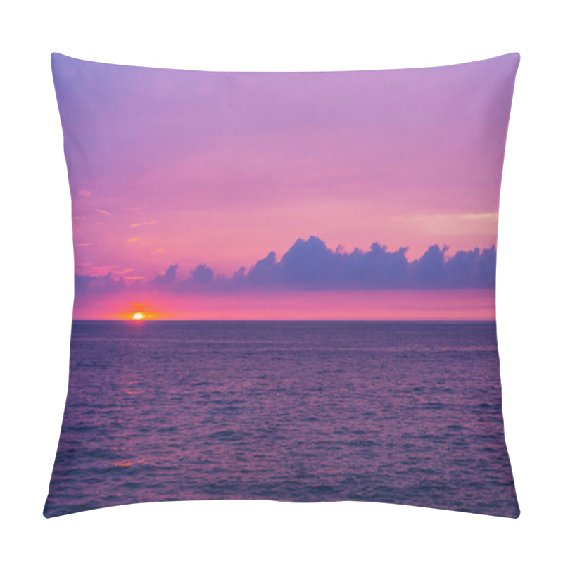 Personality  Beautiful Scene In Hawaiian Sunset Pillow Covers