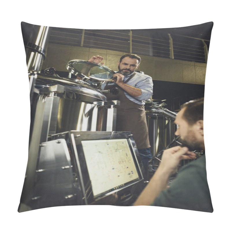 Personality  Brewers Working With Tanks  Pillow Covers