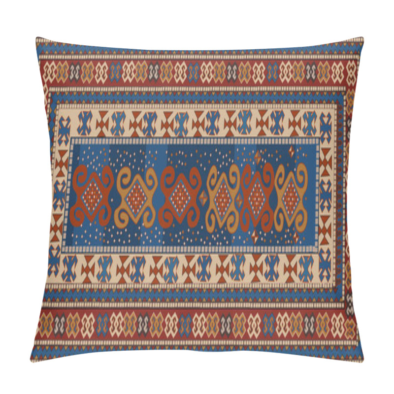 Personality  Persian Carpet Original Design, Tribal Vector Texture. Easy To Edit And Change A Few Colors By Swatch Window. Pillow Covers