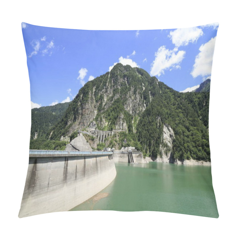 Personality  Kurobe Dam And Kurobe Lake In Toyama, Japan Pillow Covers