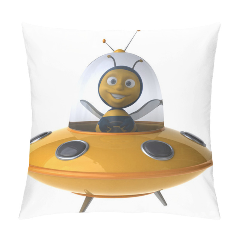 Personality  Funny Cartoon Bee Pillow Covers