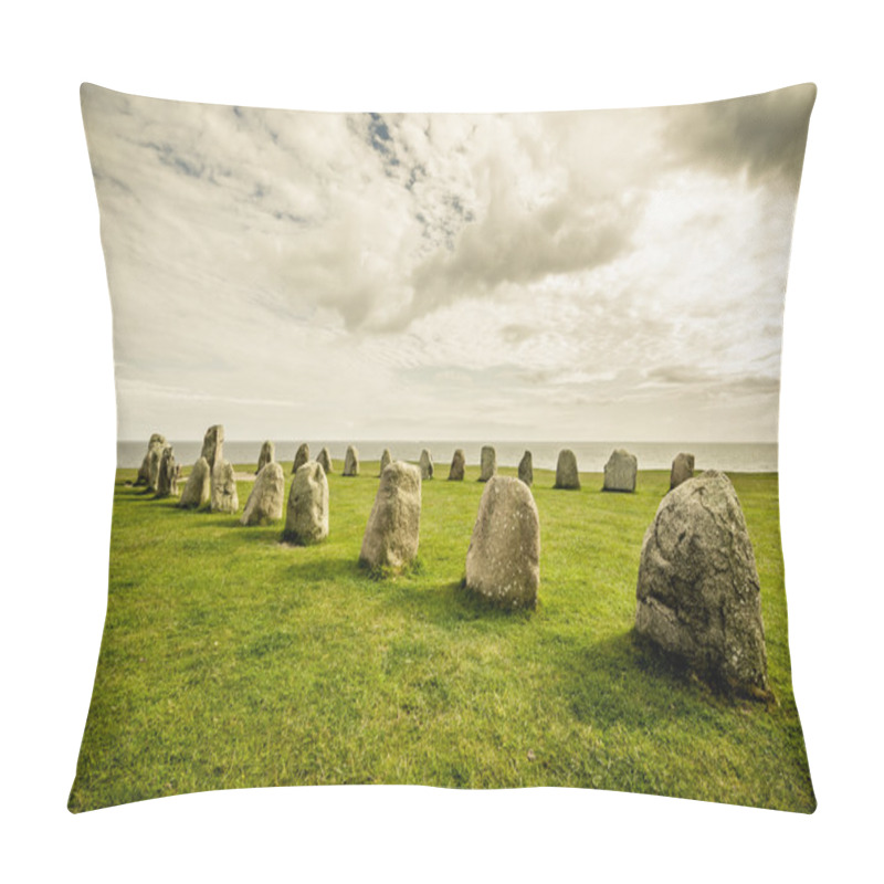 Personality  Ales Stones In Skane, Sweden Pillow Covers