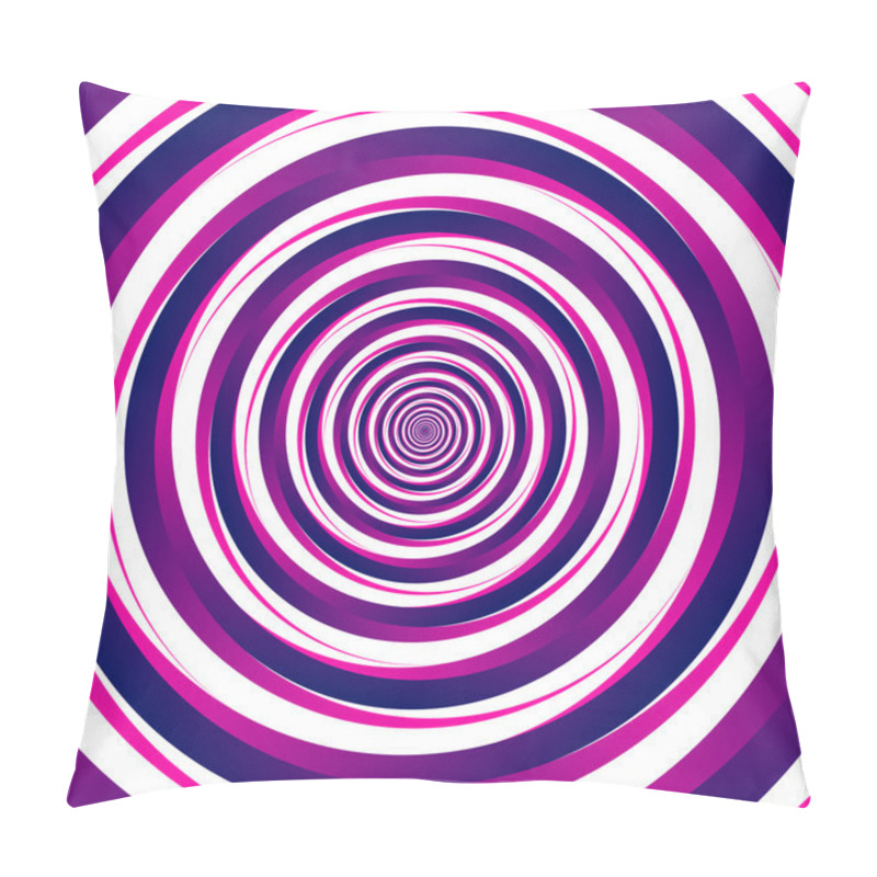 Personality  Abstract Concentric Lines Background Pillow Covers