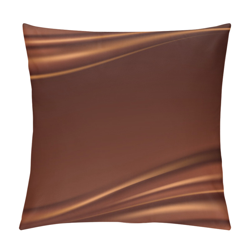 Personality  Abstract Chocolate Background Pillow Covers