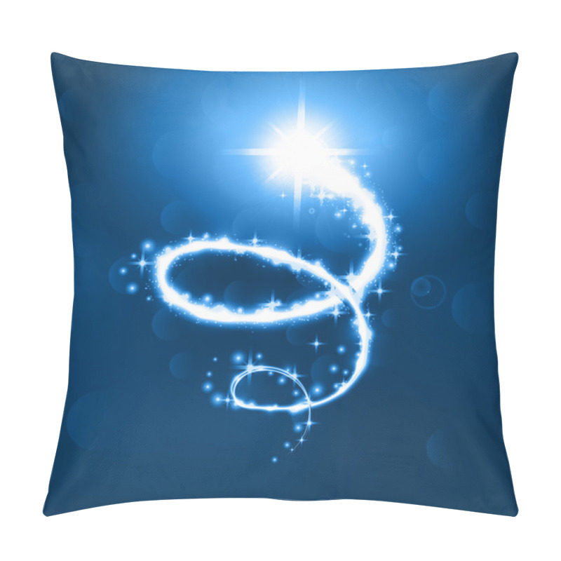 Personality  Glowing Magic Spiral Pillow Covers