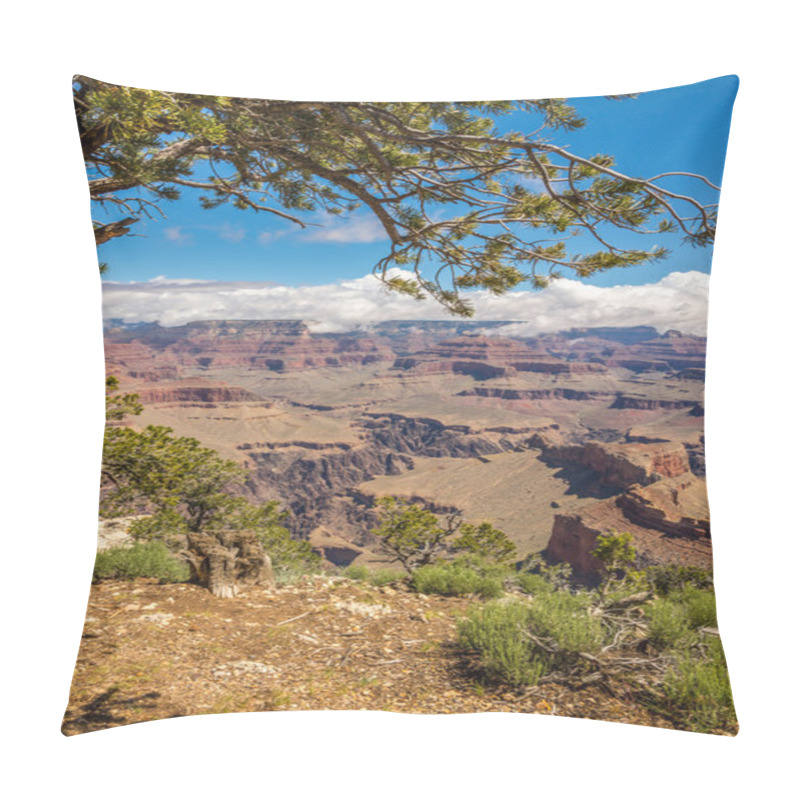 Personality  Grand Canyon - View From Mohave Point Pillow Covers