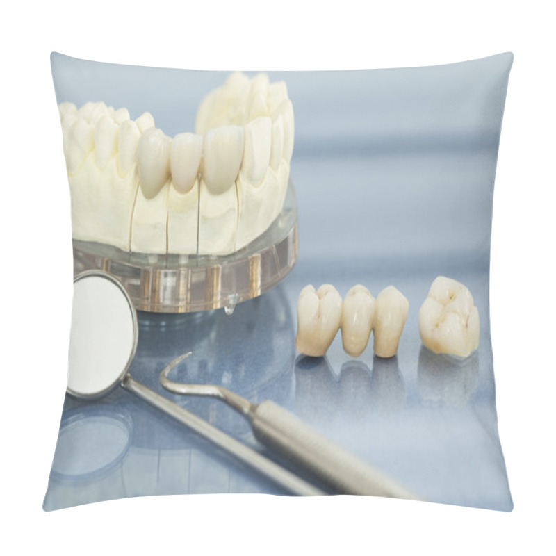 Personality  Dental Health Care Close Up View Pillow Covers