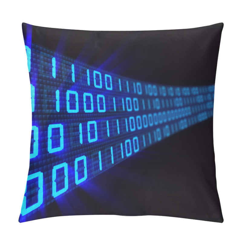 Personality  Abstract Binary Background Pillow Covers