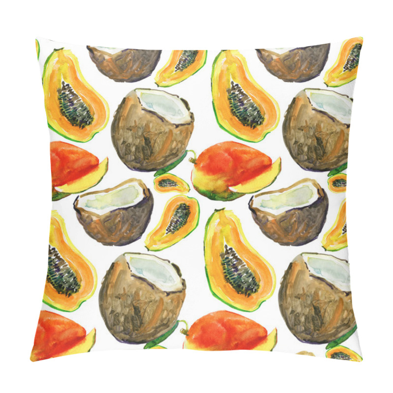 Personality  Fruits Seamless Background Pillow Covers