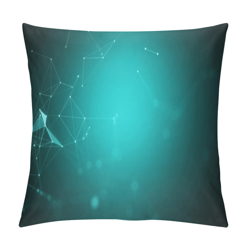 Personality  Data Visualization In Form Of Polygonal Shapes  Pillow Covers