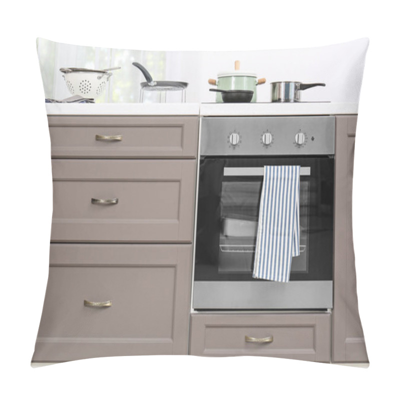 Personality  Modern Kitchen Furniture With Electric Stove Pillow Covers